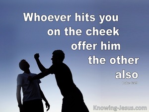 Luke 6:29